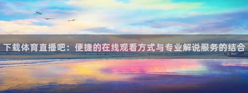 袋鼠体育免费观看：下载体育直播吧：便捷的在线观看方式与专业解说服务的结合